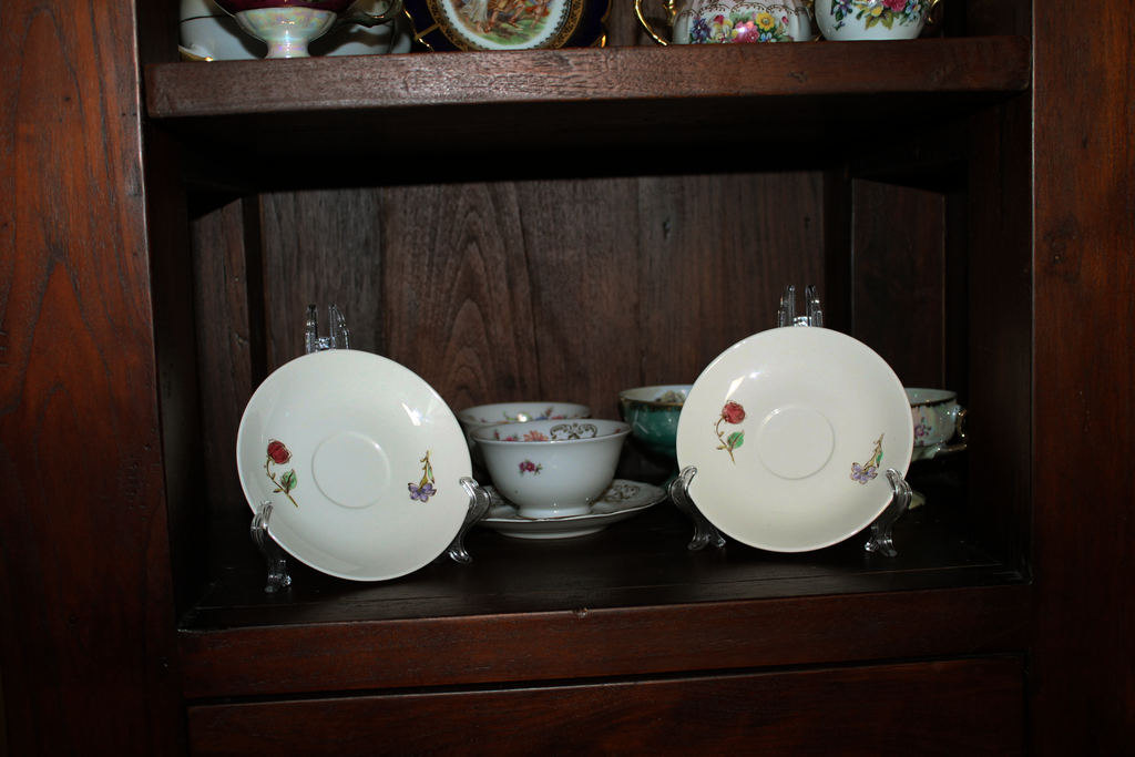 Villeroy & Boch “Bouquet” Schoteltjes (Set van 2) – Saar, ca. 1950–1960
