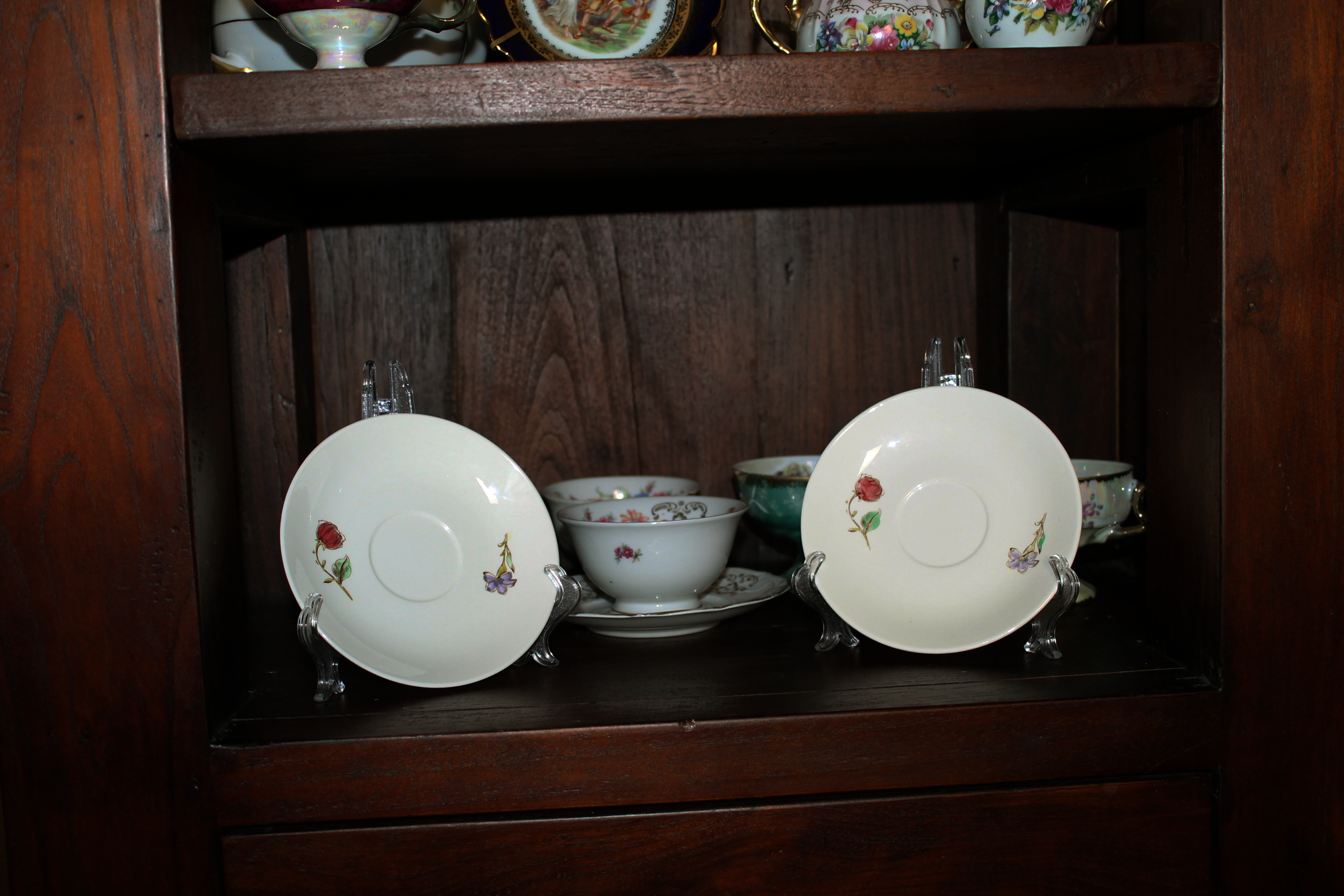 Villeroy & Boch “Bouquet” Schoteltjes (Set van 2) – Saar, ca. 1950–1960