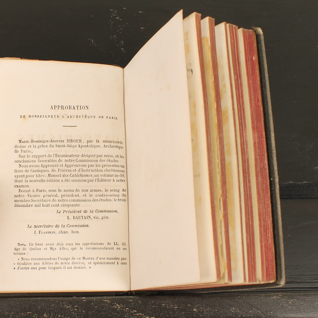 Frans Catechismusboek van Abbé Dupanloup ca. 1860