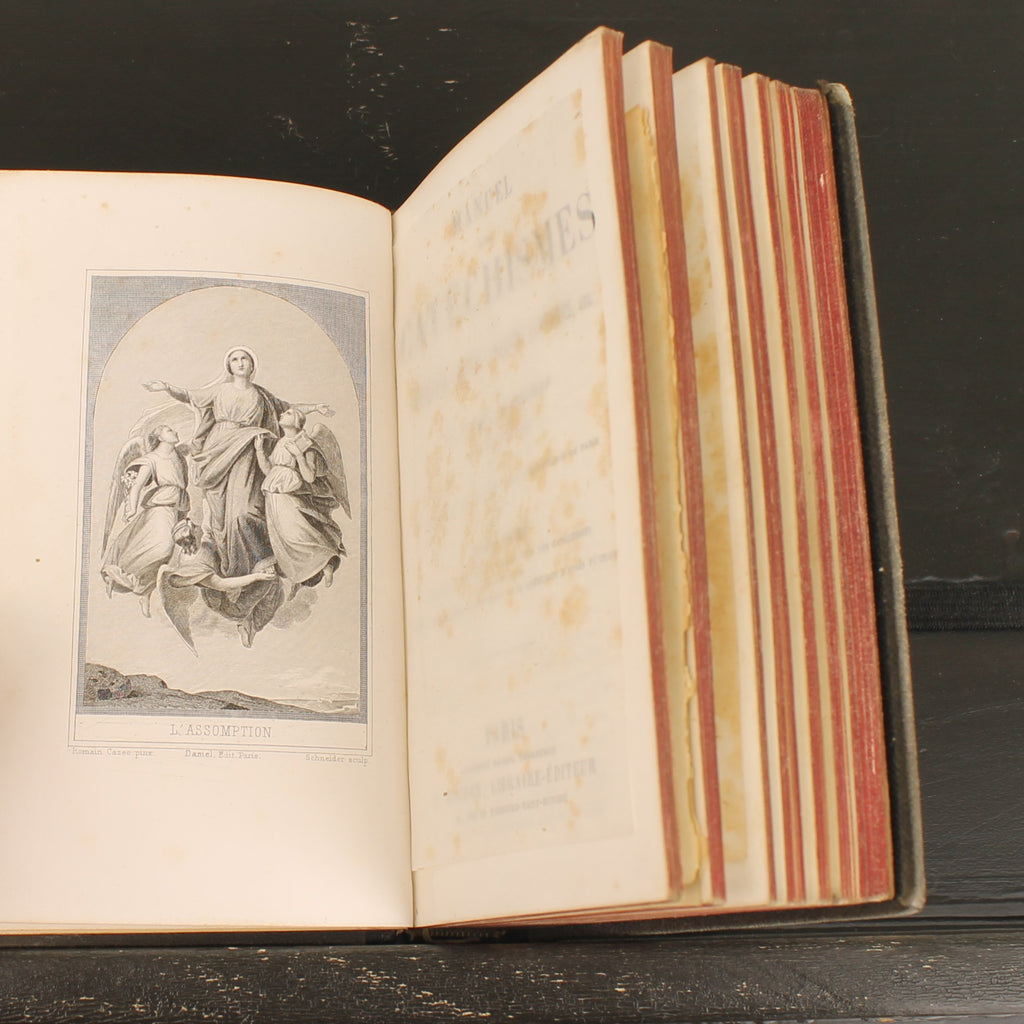 Frans Catechismusboek van Abbé Dupanloup ca. 1860