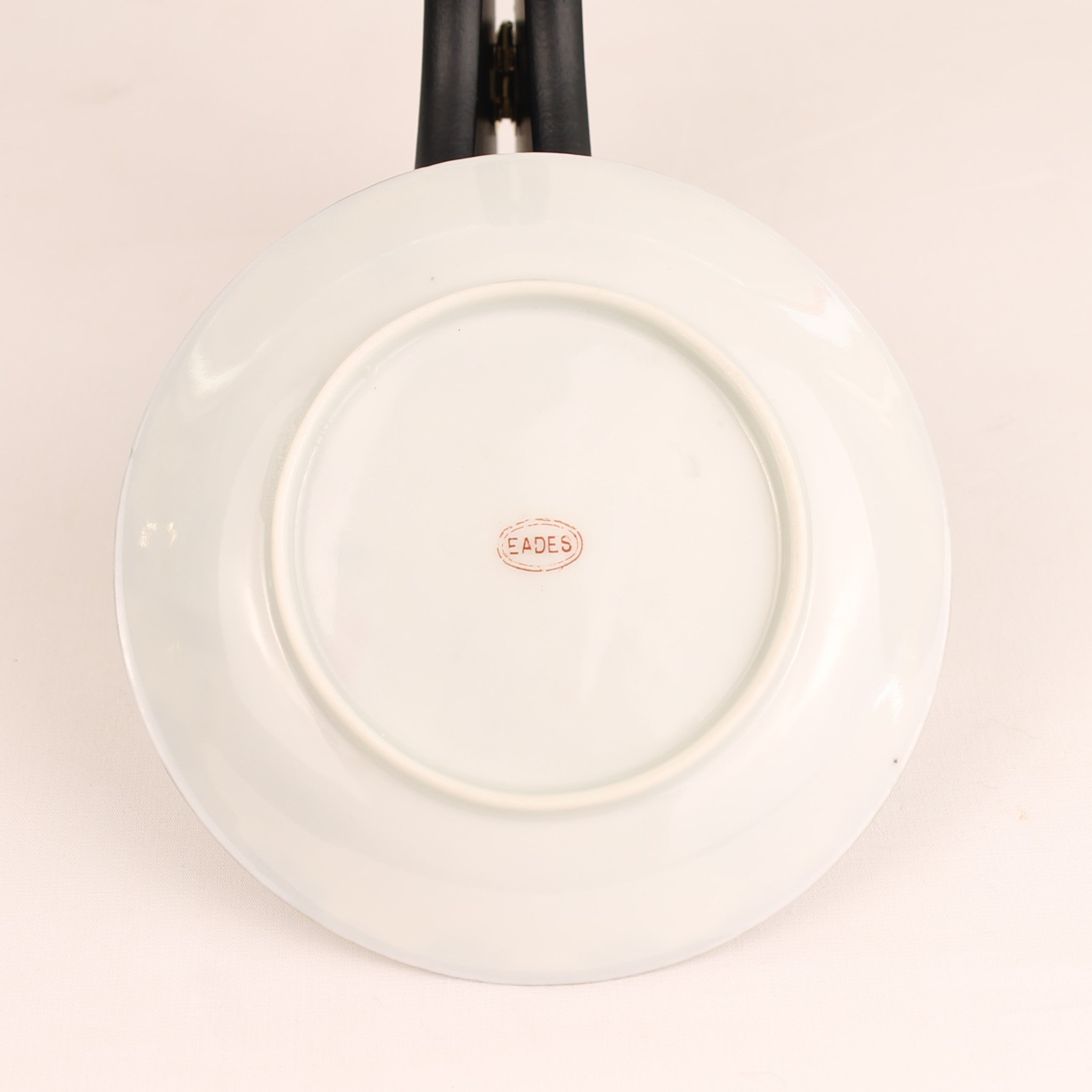 Japanse Handbeschilderde Eggshell Porseleinen Kop en Schotels | Set van 3 | EADES | ca. 1920-1935