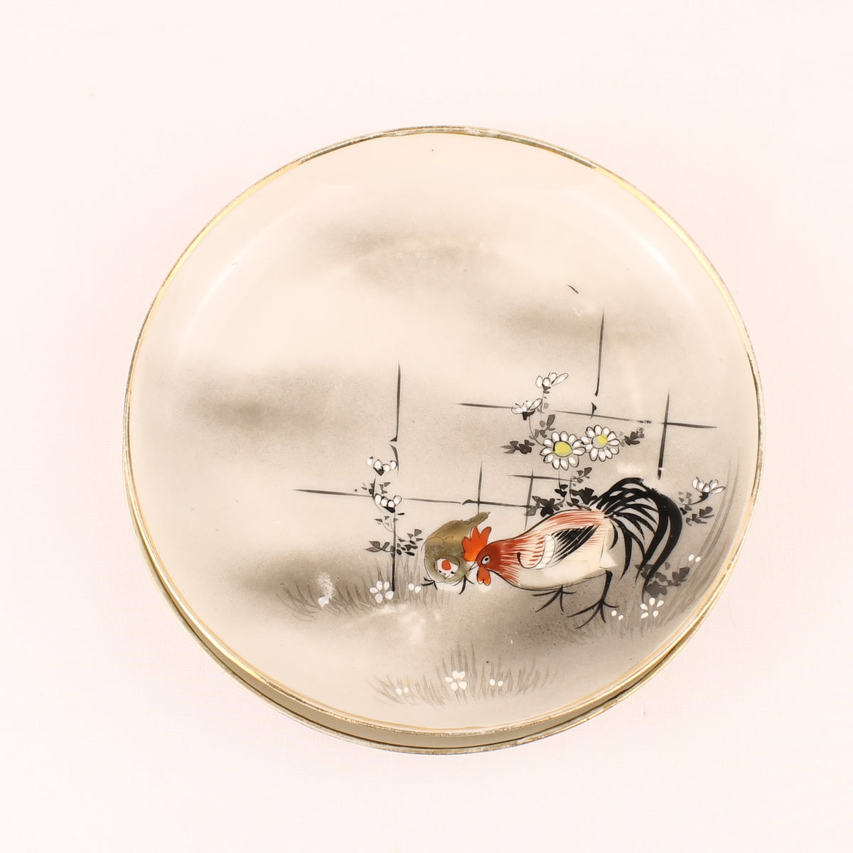 Japanse Handbeschilderde Porseleinen Theeset (12-delig)