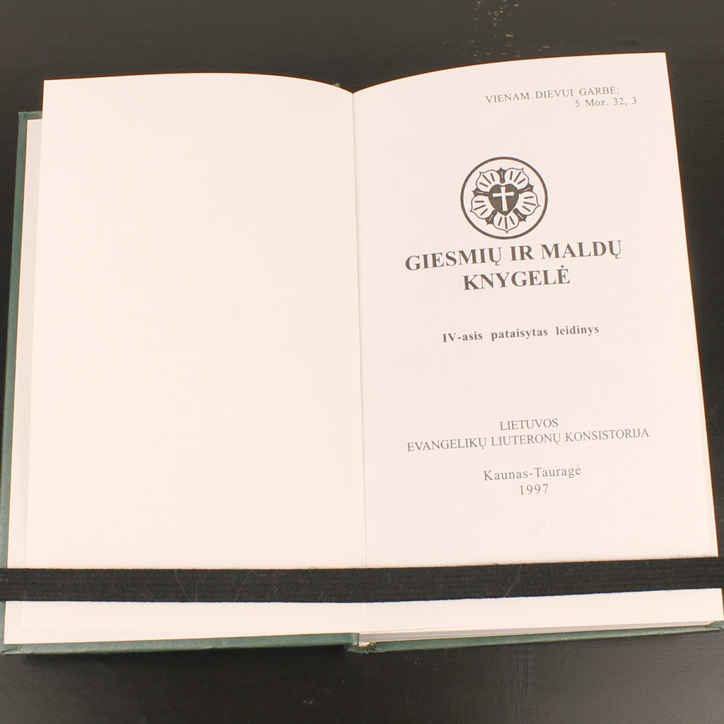Litouws Lutheraans Gezangen- en Gebedenboek | Giesmių ir Maldų Knygelė | 1997 Hardcover