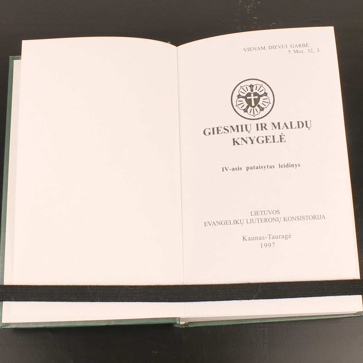Litouws Lutheraans Gezangen- en Gebedenboek | Giesmių ir Maldų Knygelė | 1997 Hardcover