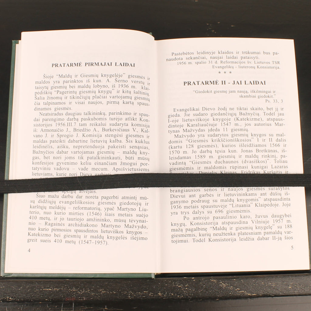 Litouws Lutheraans Gezangen- en Gebedenboek | Giesmių ir Maldų Knygelė | 1997 Hardcover