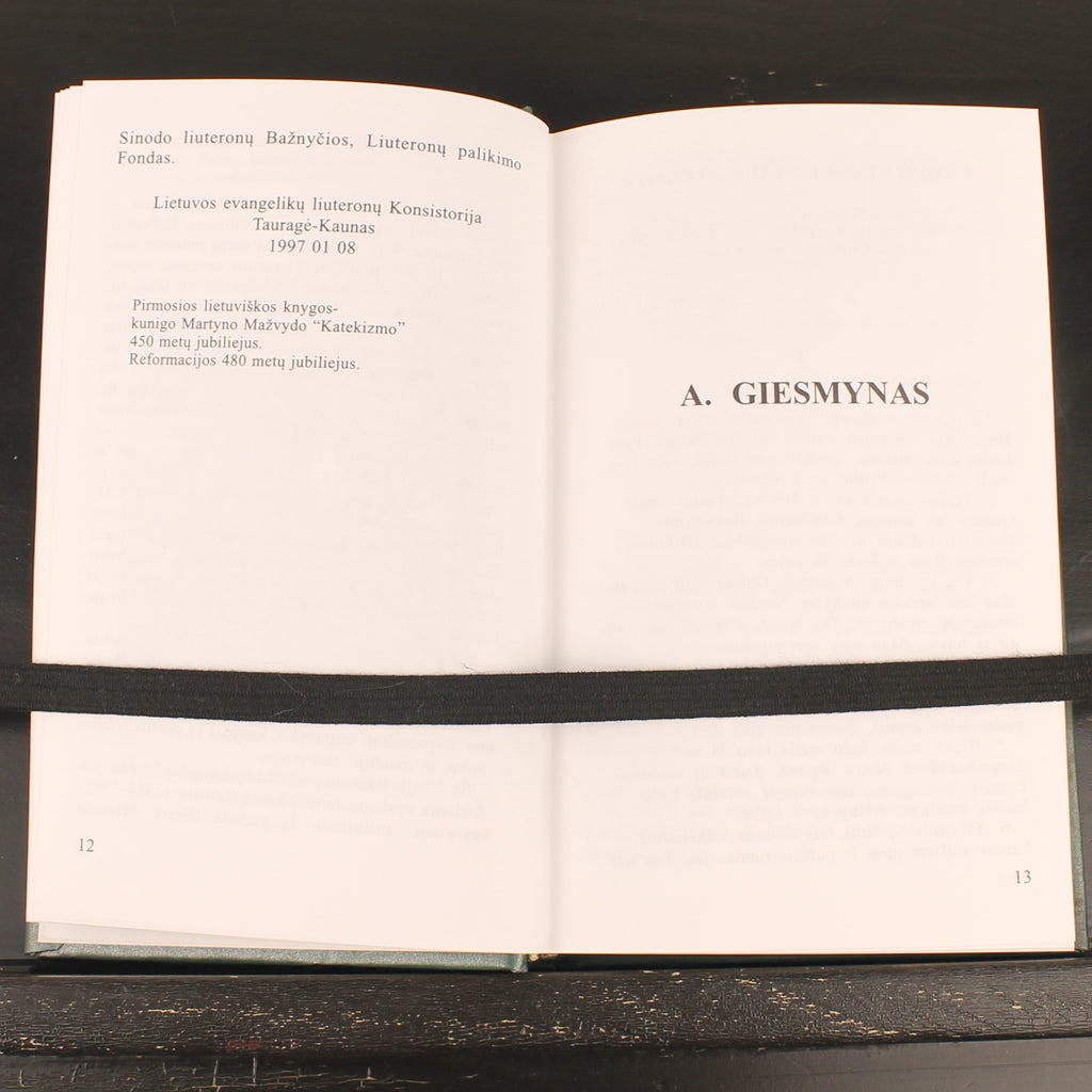 Litouws Lutheraans Gezangen- en Gebedenboek | Giesmių ir Maldų Knygelė | 1997 Hardcover