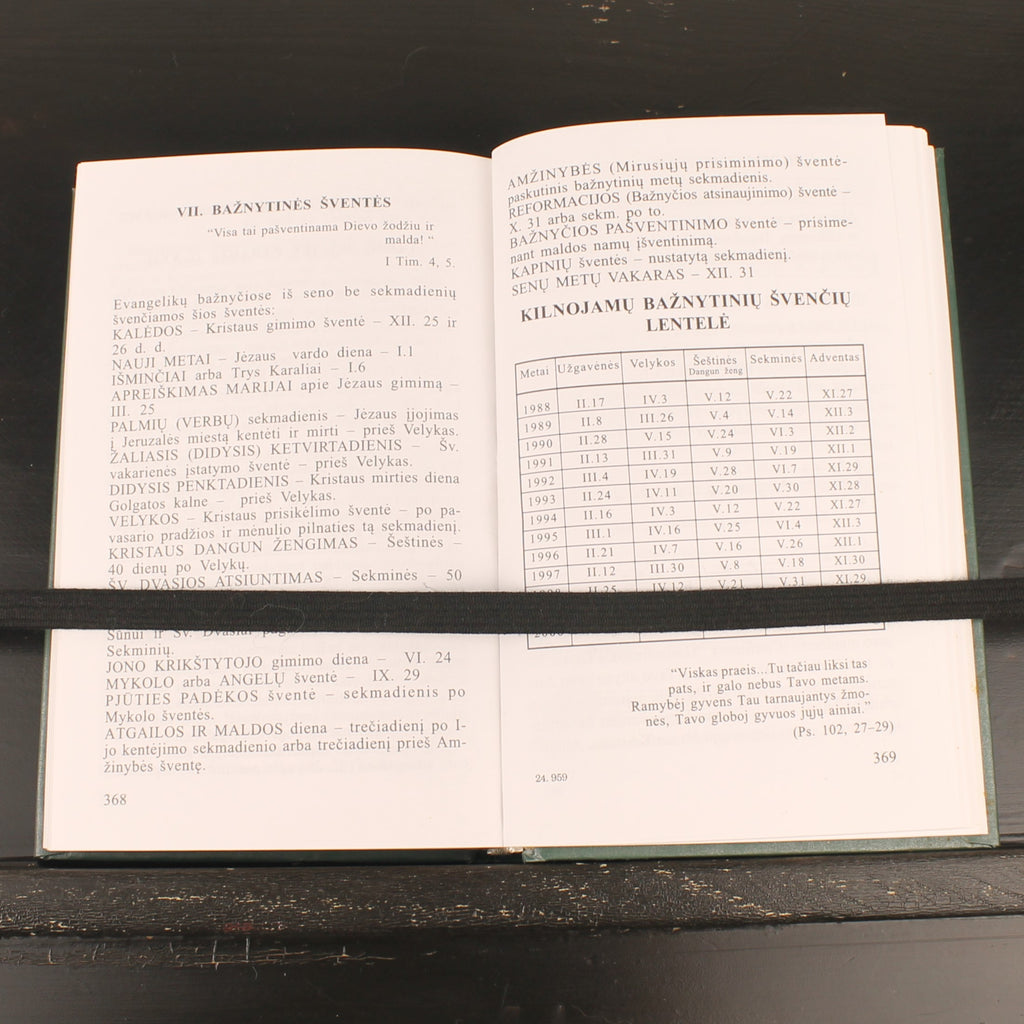 Litouws Lutheraans Gezangen- en Gebedenboek | Giesmių ir Maldų Knygelė | 1997 Hardcover
