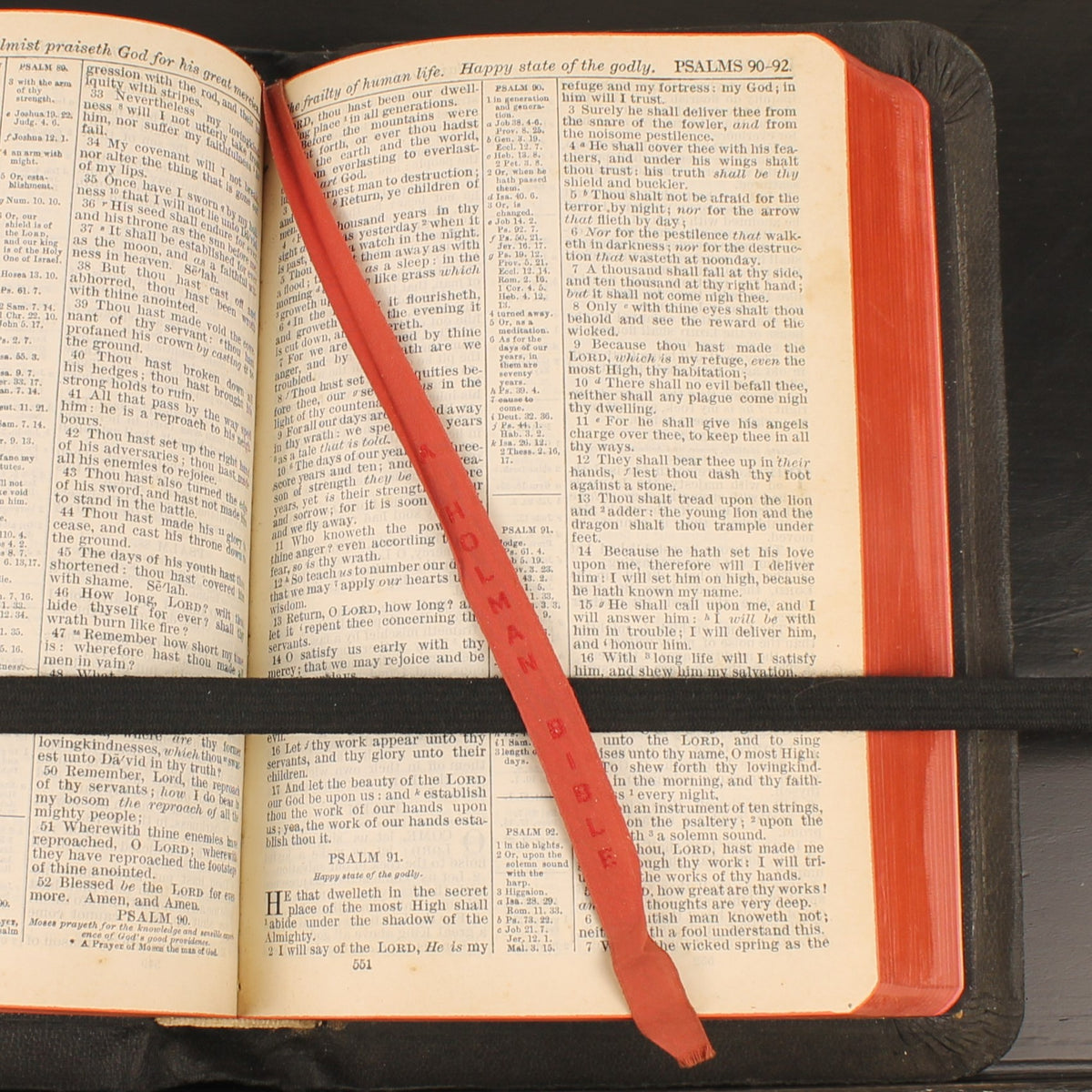 A.J. Holman Pronouncing Holy Bible | King James Version ca. 1934-1936 | Goudsnede