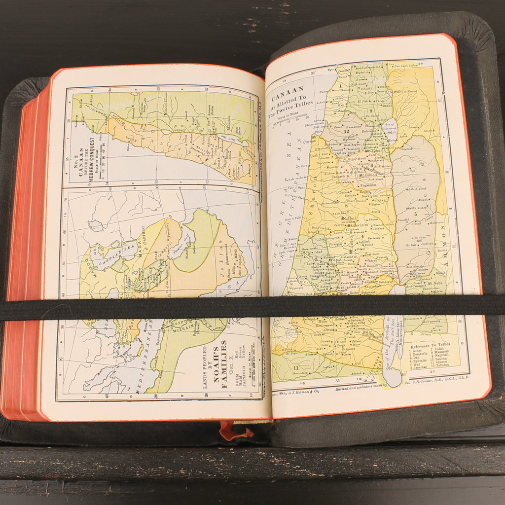 A.J. Holman Pronouncing Holy Bible | King James Version ca. 1934-1936 | Goudsnede