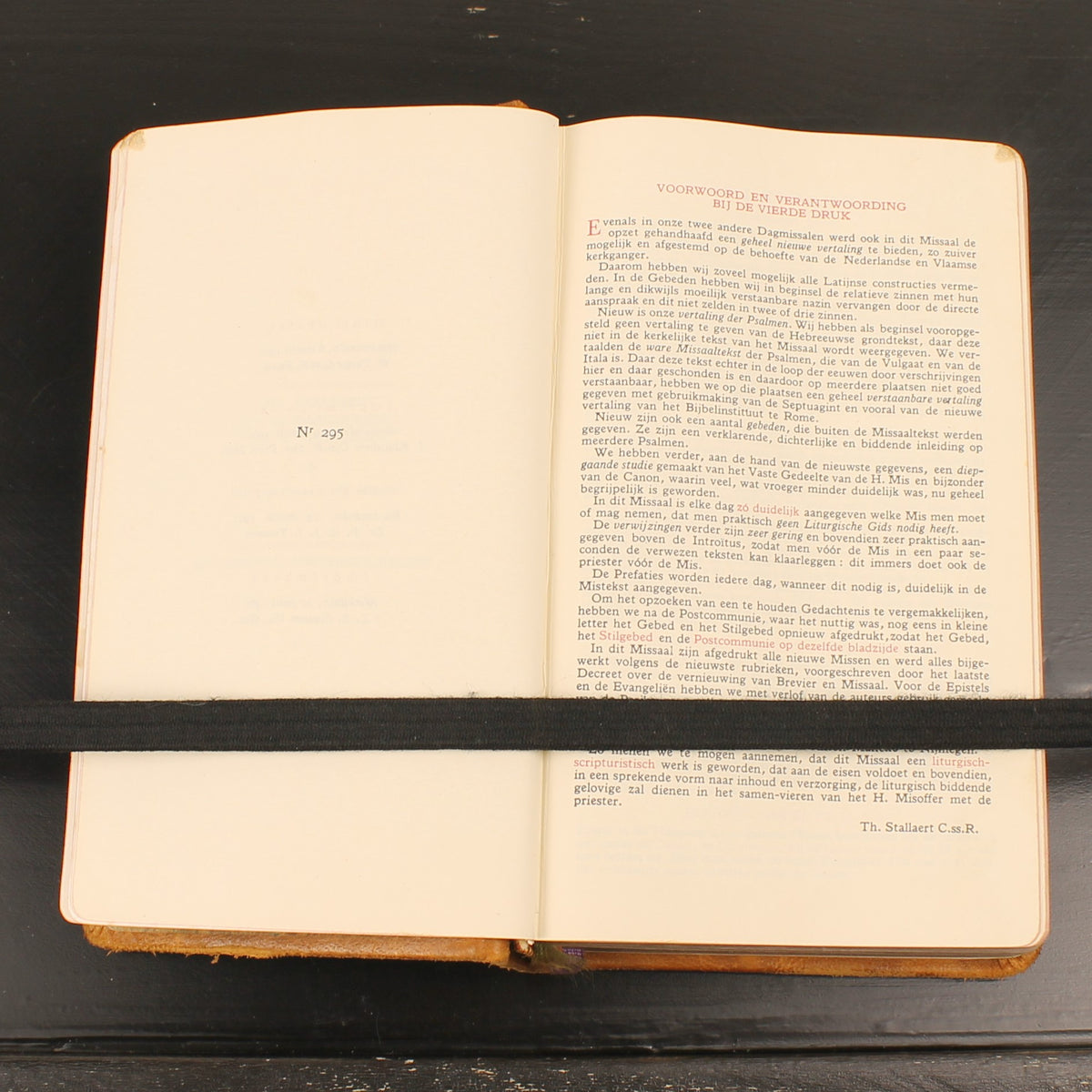 Brepols Dagmissaal 1961 in Originele Leren Etui | Goud op Snede | Luxe Katholiek Missaal
