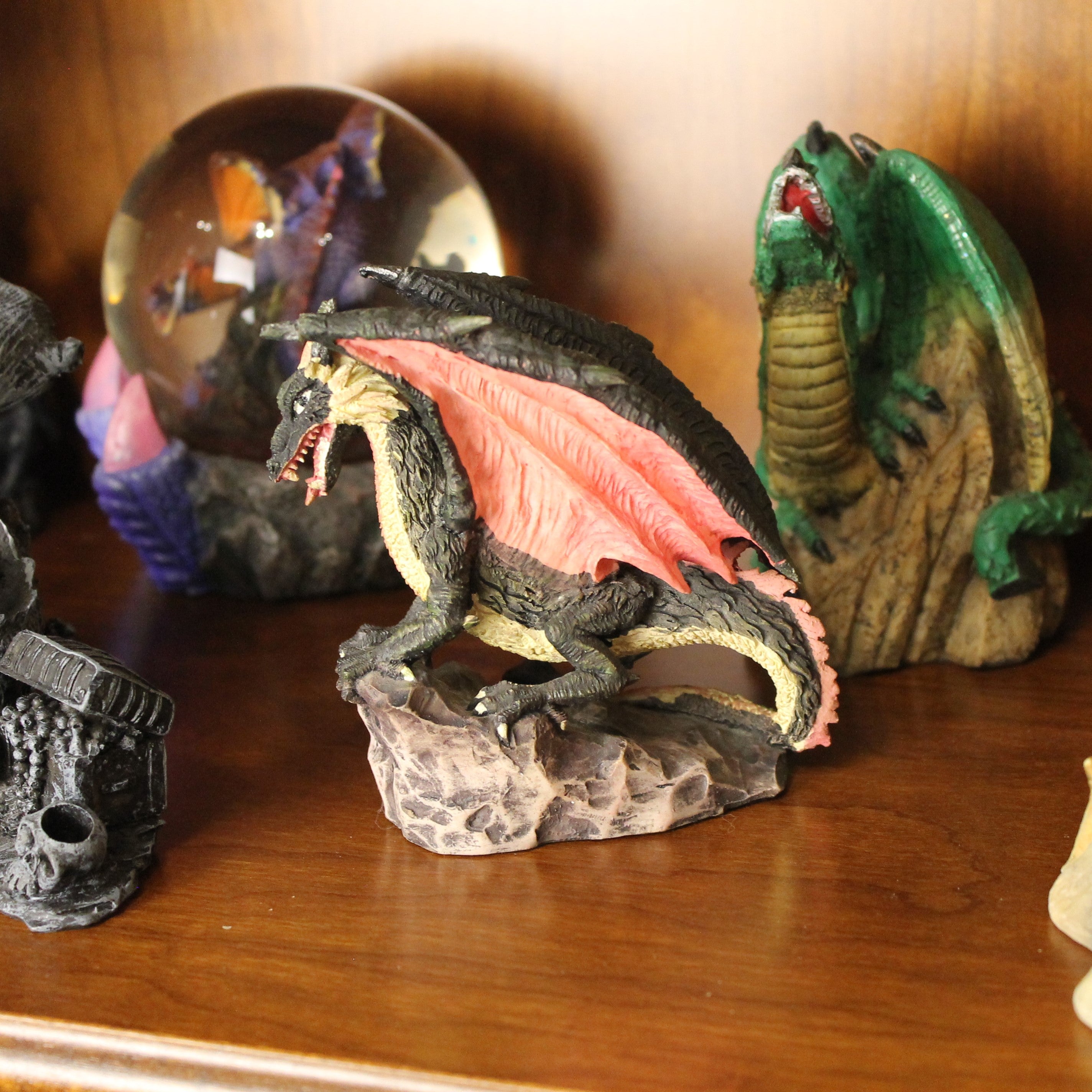 Dragon Figurine by Kimahri Studio | Resin with hand-painted details