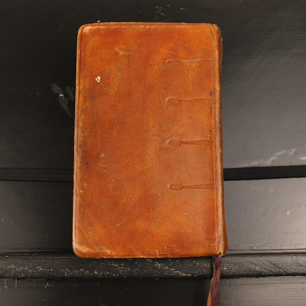 Dagmisboek met Vespers | Leren Katholiek Misboek | Abdij Keizersberg Leuven | ca. 1950-1956