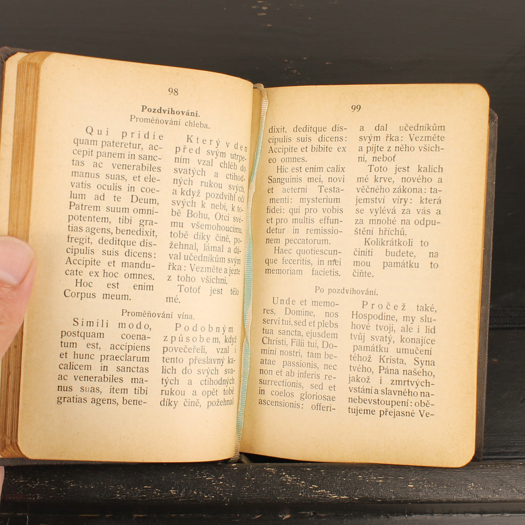Dio e l'anima | Libro di preghiere cattolico ceco | Redentoristi | Praga 1930