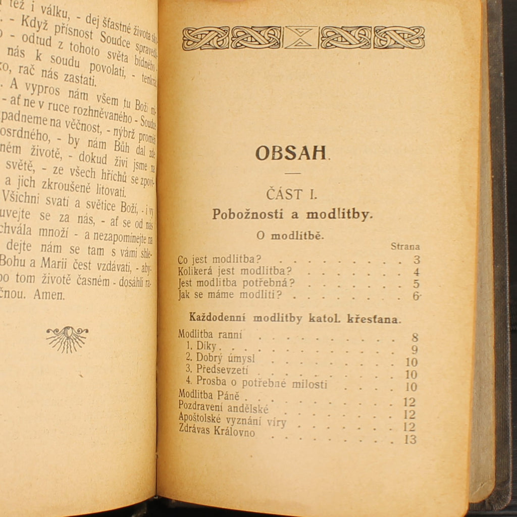 Dio e l'anima | Libro di preghiere cattolico ceco | Redentoristi | Praga 1930