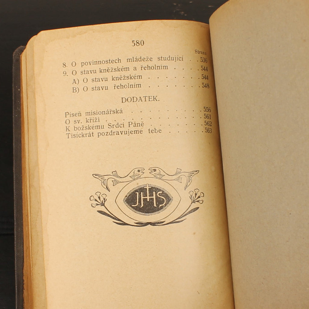 Dio e l'anima | Libro di preghiere cattolico ceco | Redentoristi | Praga 1930