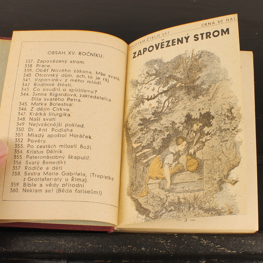 Životem – Completa annata cattolica ceca 1940 – 24 edizioni illustrate