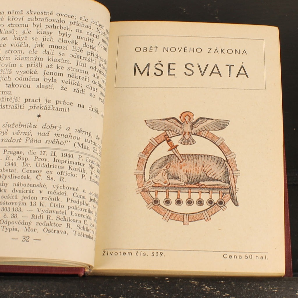 Životem – Completa annata cattolica ceca 1940 – 24 edizioni illustrate
