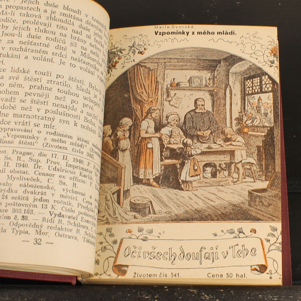 Životem – Completa annata cattolica ceca 1940 – 24 edizioni illustrate