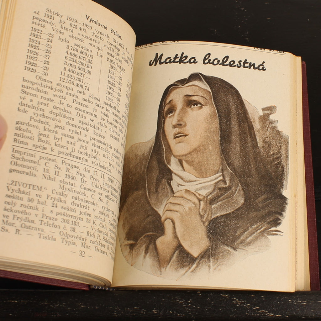 Životem – Completa annata cattolica ceca 1940 – 24 edizioni illustrate