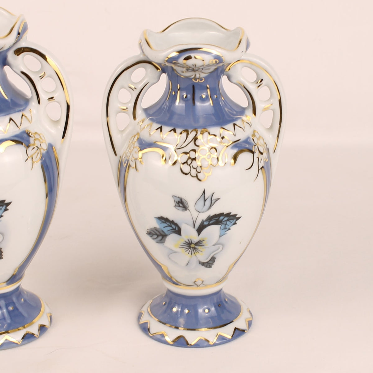 Royal Dux Bohemia Porzellanvasen | Tschechoslowakei ca. 1960