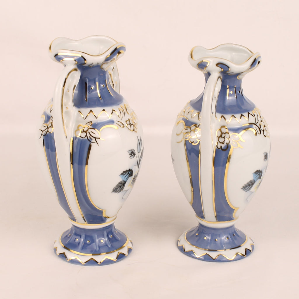 Royal Dux Bohemia Porzellanvasen | Tschechoslowakei ca. 1960