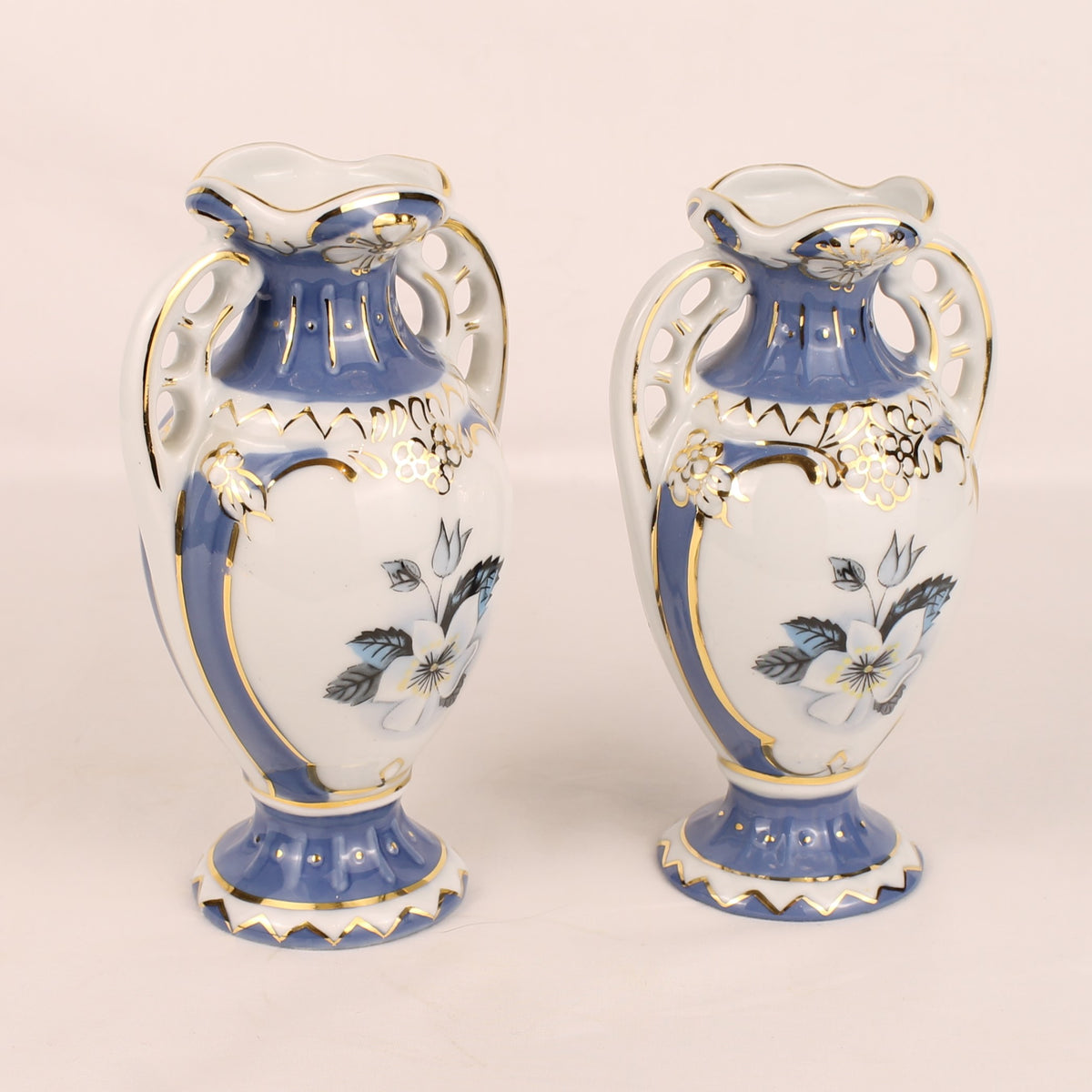 Royal Dux Bohemia Porzellanvasen | Tschechoslowakei ca. 1960