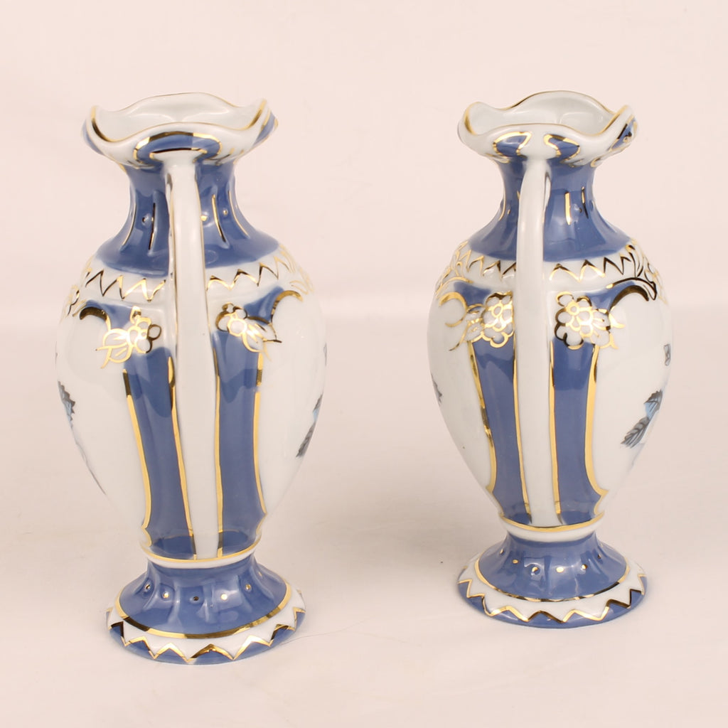 Royal Dux Bohemia Porzellanvasen | Tschechoslowakei ca. 1960