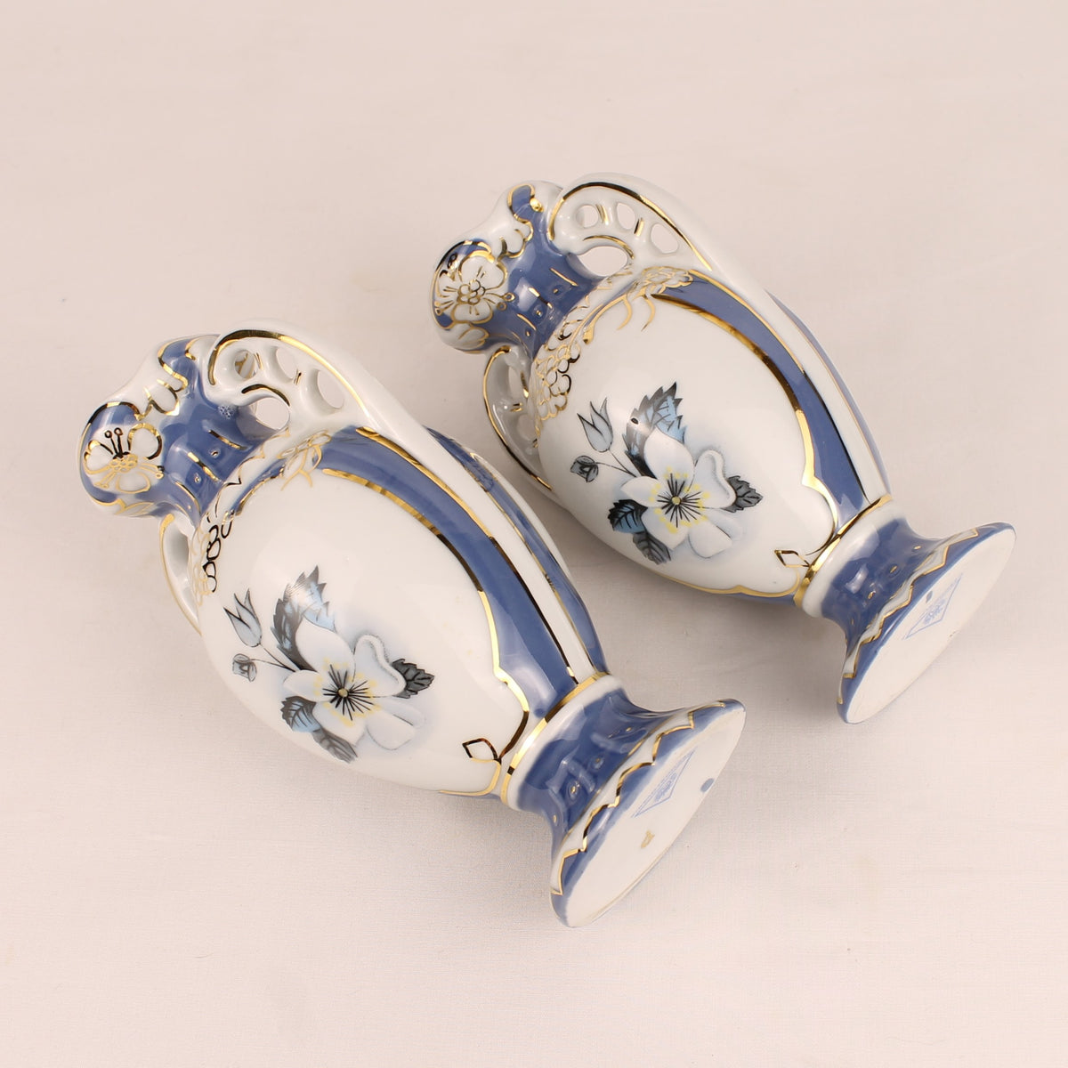 Royal Dux Bohemia Porzellanvasen | Tschechoslowakei ca. 1960