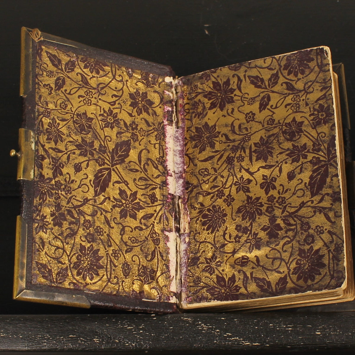 Paroissien Romain Gebedenboek 1890 | Leer, Messing Beslag & Slot | Limoges