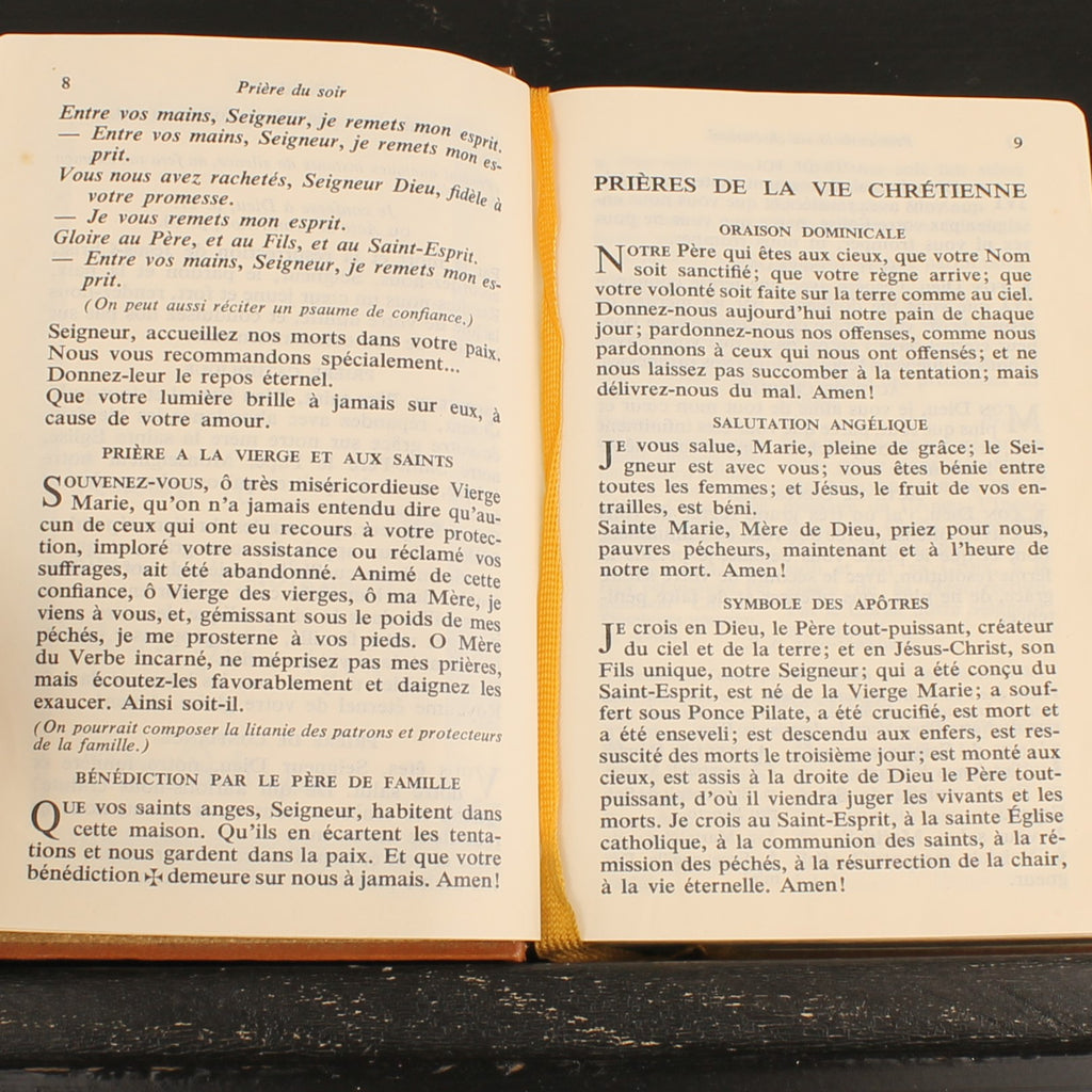 Vespers Missal for the Faithful | Mame 1964 | Latin-French