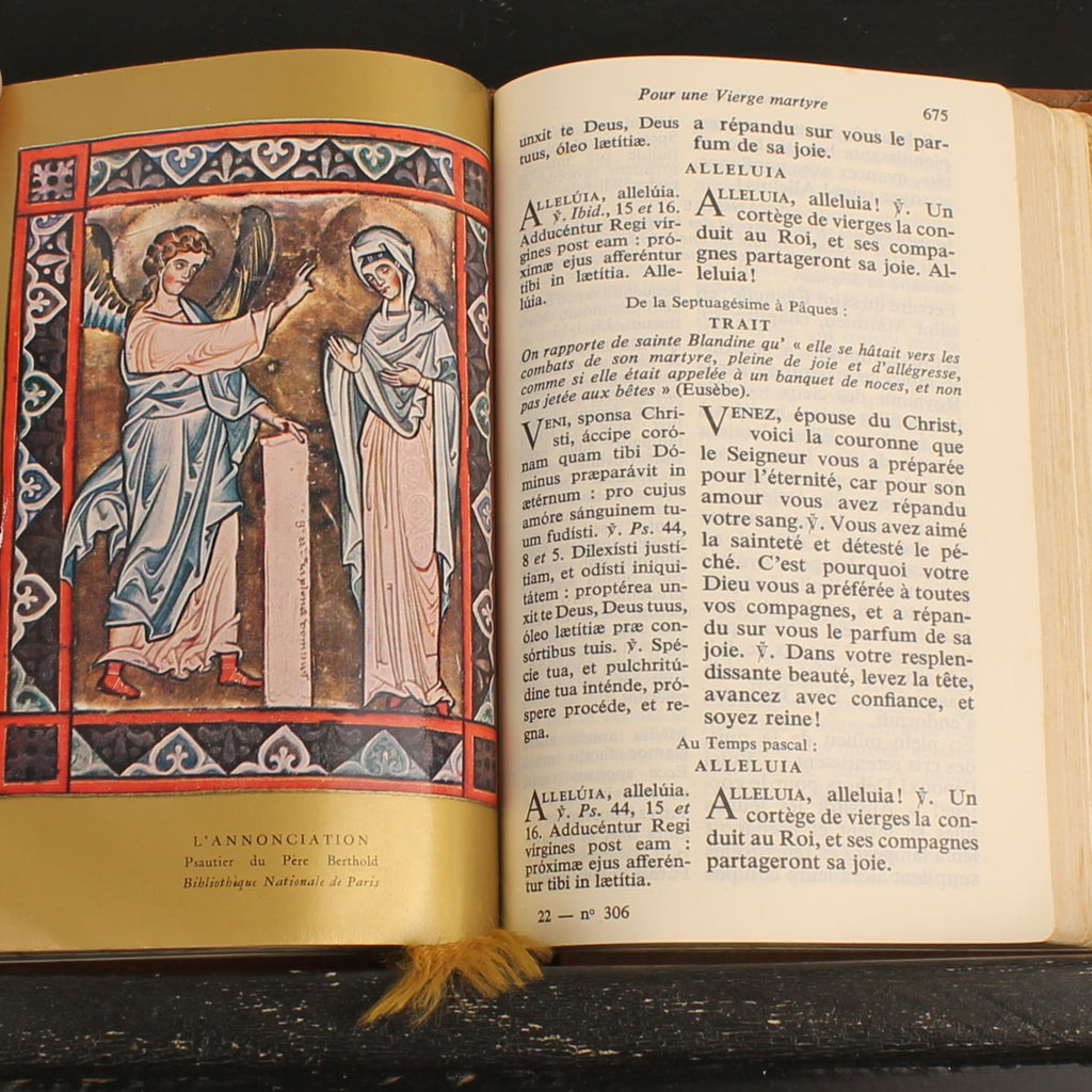 Vespers Missal for the Faithful | Mame 1964 | Latin-French