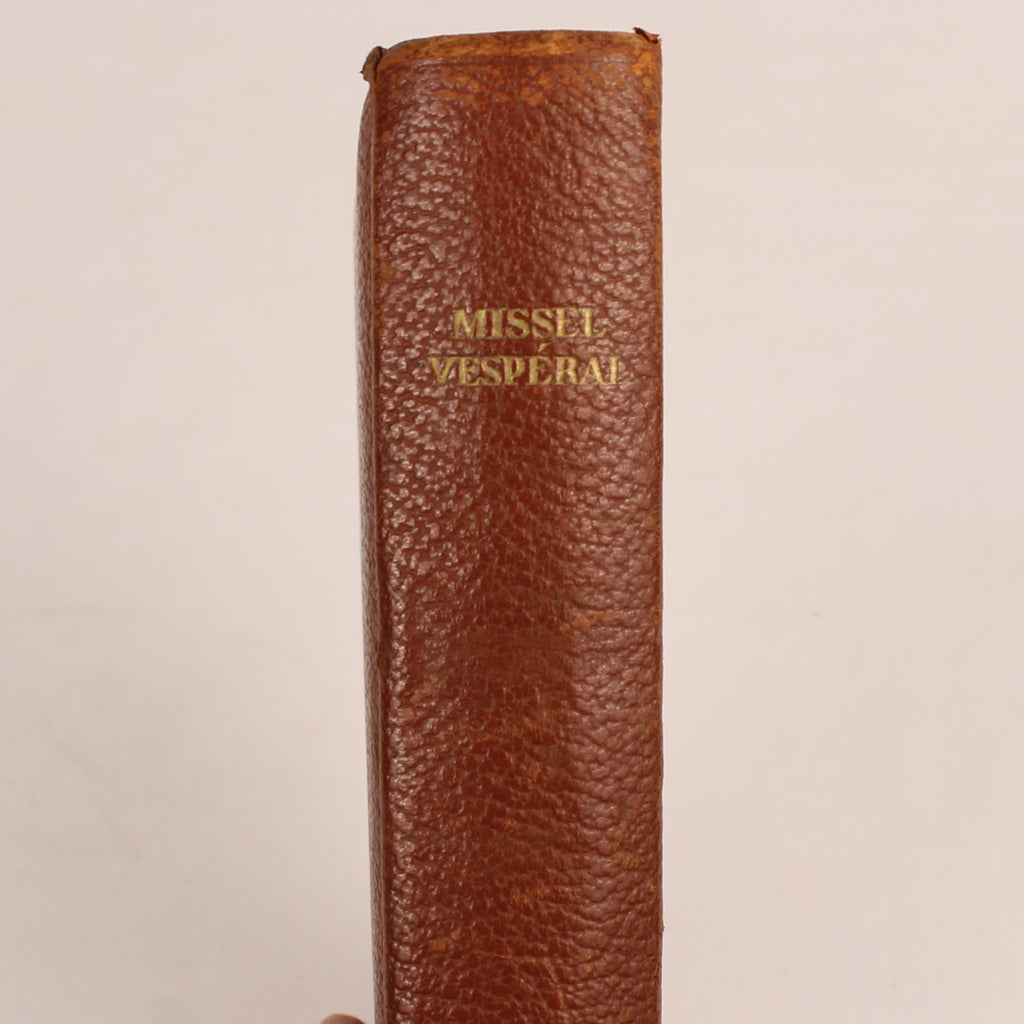 Misal Vesperal | Benedictinos Mont-César Lovaina | Misal 1946