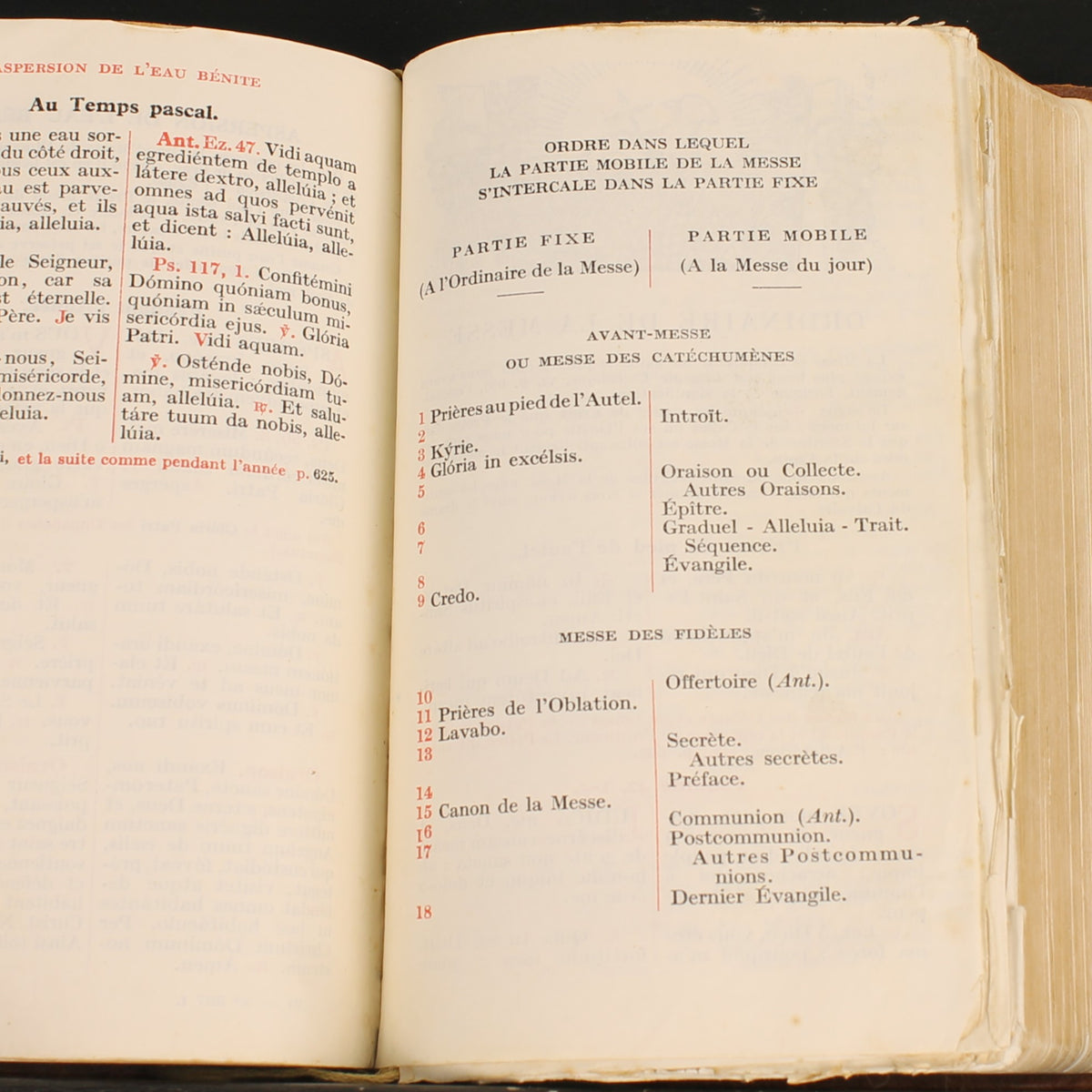 Missal Vesperal Litúrgico N.º 307 I | Maison Mame | Tours c. 1950