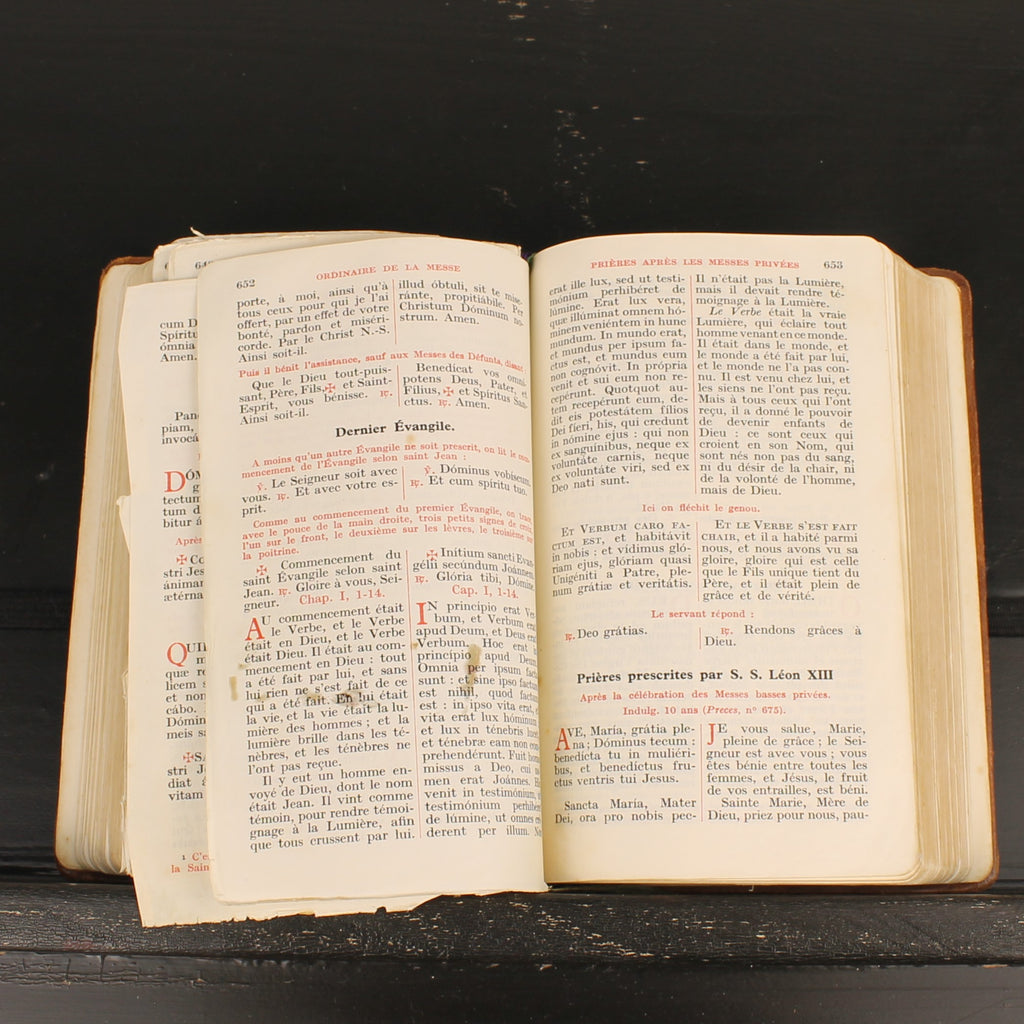 Missal Vesperal Litúrgico N.º 307 I | Maison Mame | Tours c. 1950