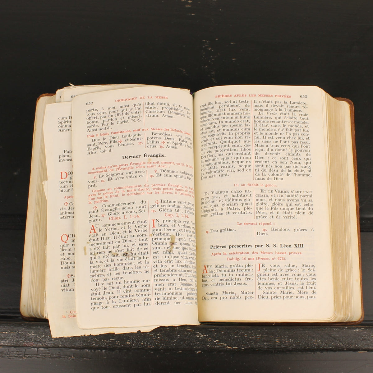 Missal Vesperal Litúrgico N.º 307 I | Maison Mame | Tours c. 1950