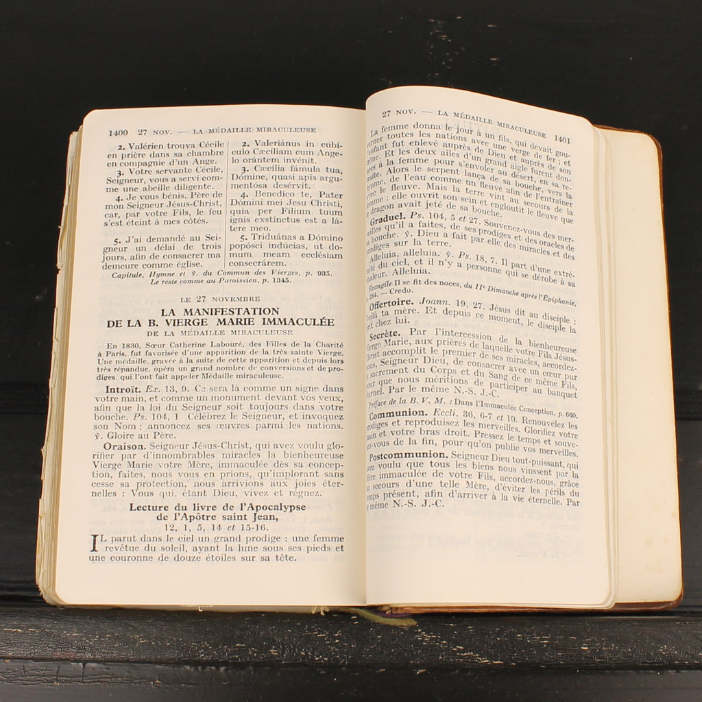 Missal Vesperal Litúrgico N.º 307 I | Maison Mame | Tours c. 1950