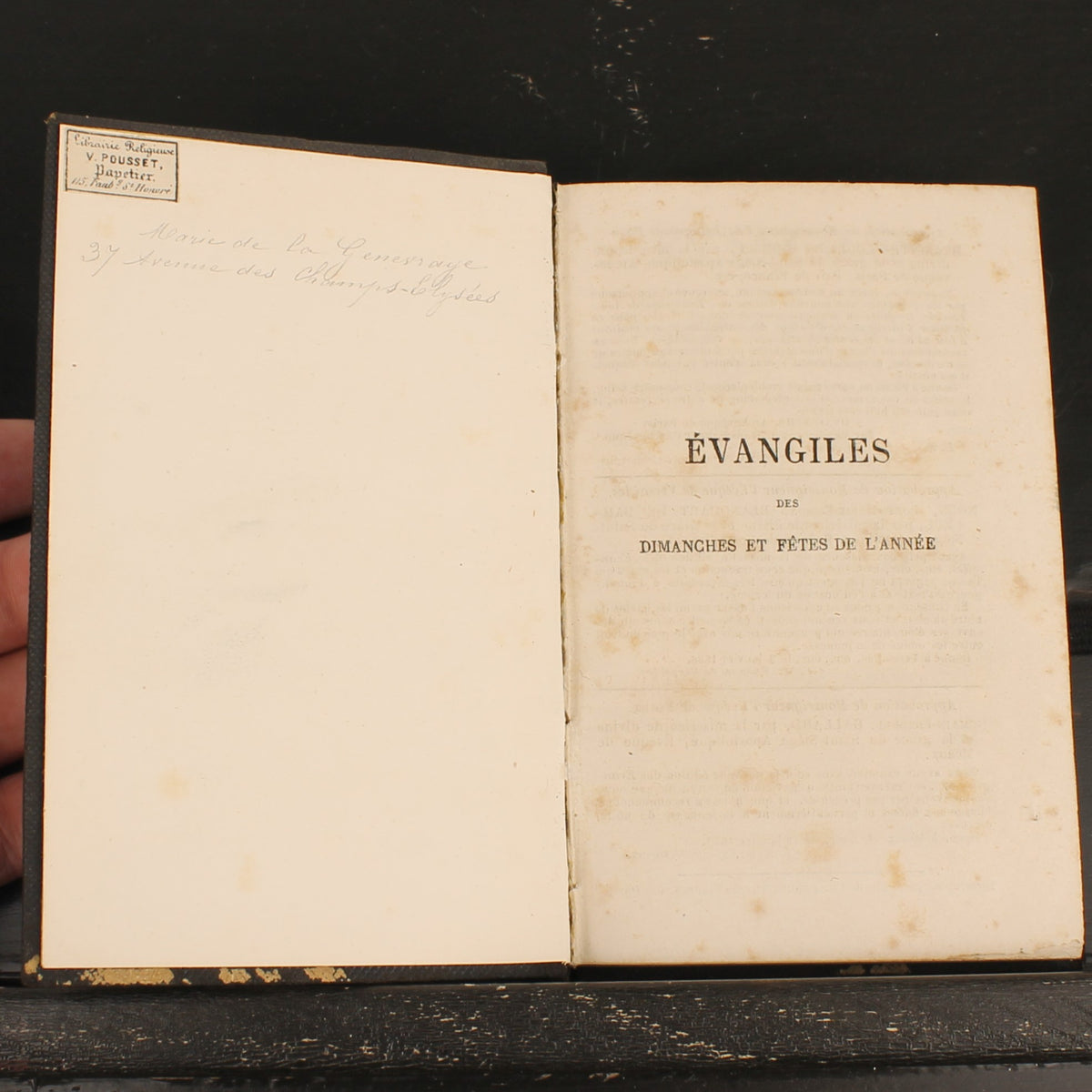Évangéliaire français de l'abbé Dupanloup | Paris 1869 | 19e édition
