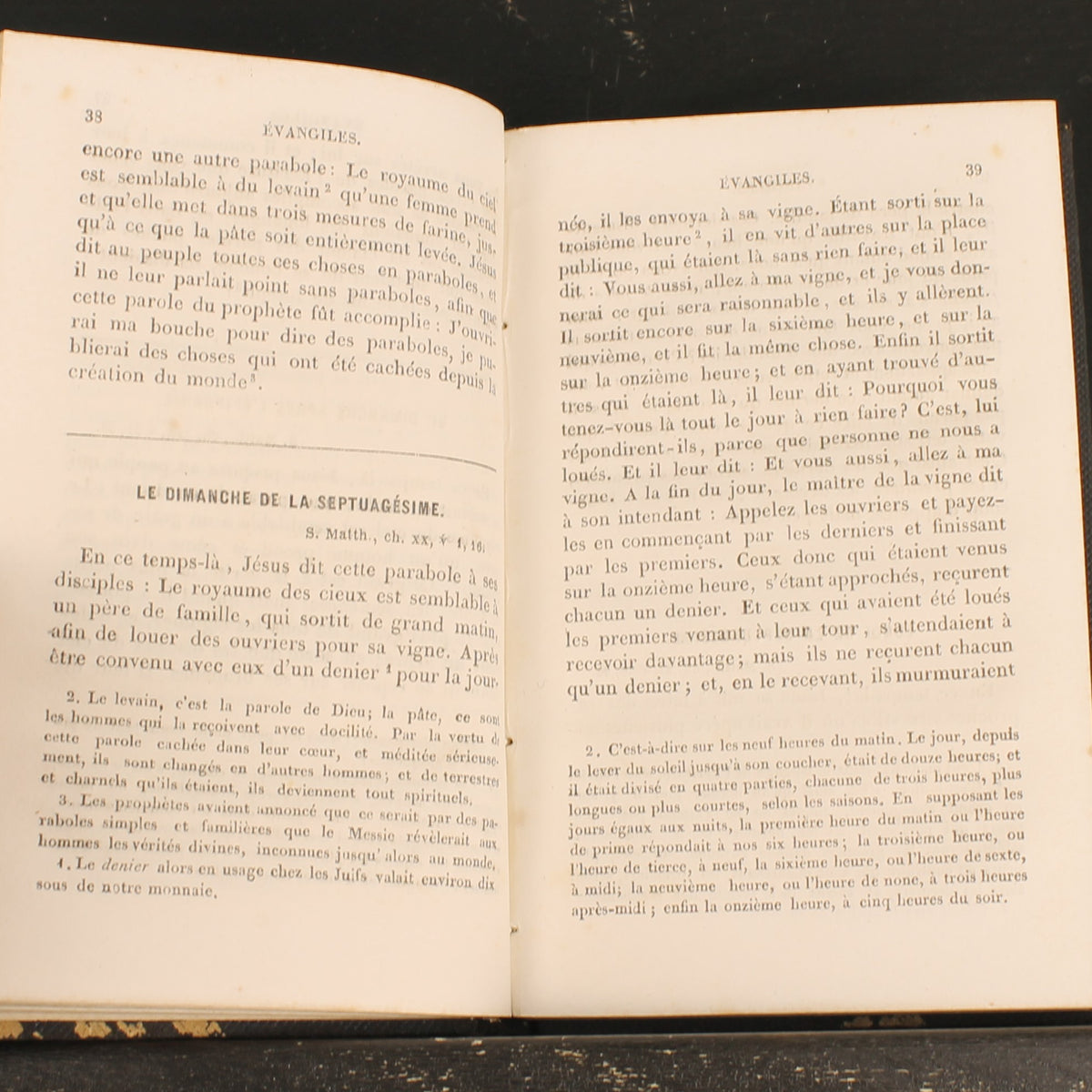Évangéliaire français de l'abbé Dupanloup | Paris 1869 | 19e édition