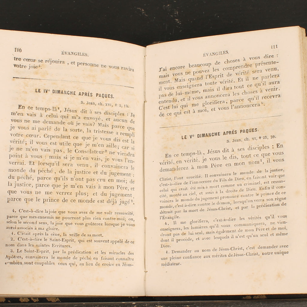 Évangéliaire français de l'abbé Dupanloup | Paris 1869 | 19e édition