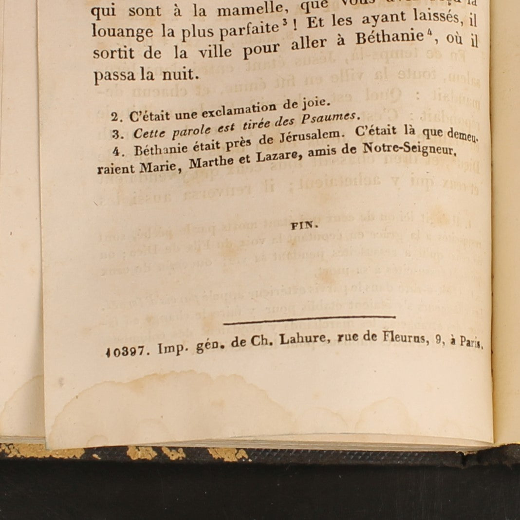 Évangéliaire français de l'abbé Dupanloup | Paris 1869 | 19e édition