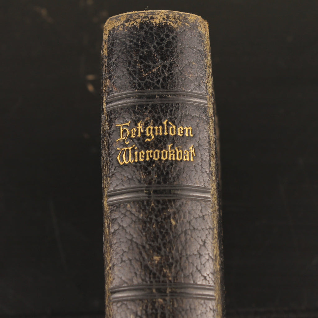 El Incensario de Oro - Fr. Eppink - Libro de oraciones antiguo en cuero 1907