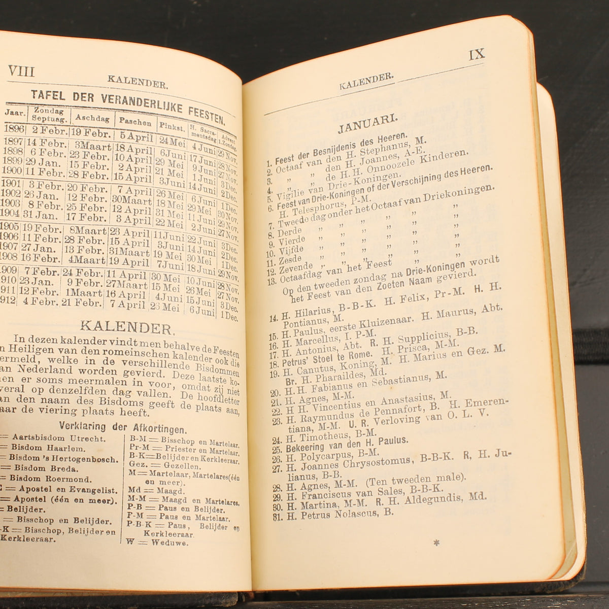 El Incensario de Oro - Fr. Eppink - Libro de oraciones antiguo en cuero 1907