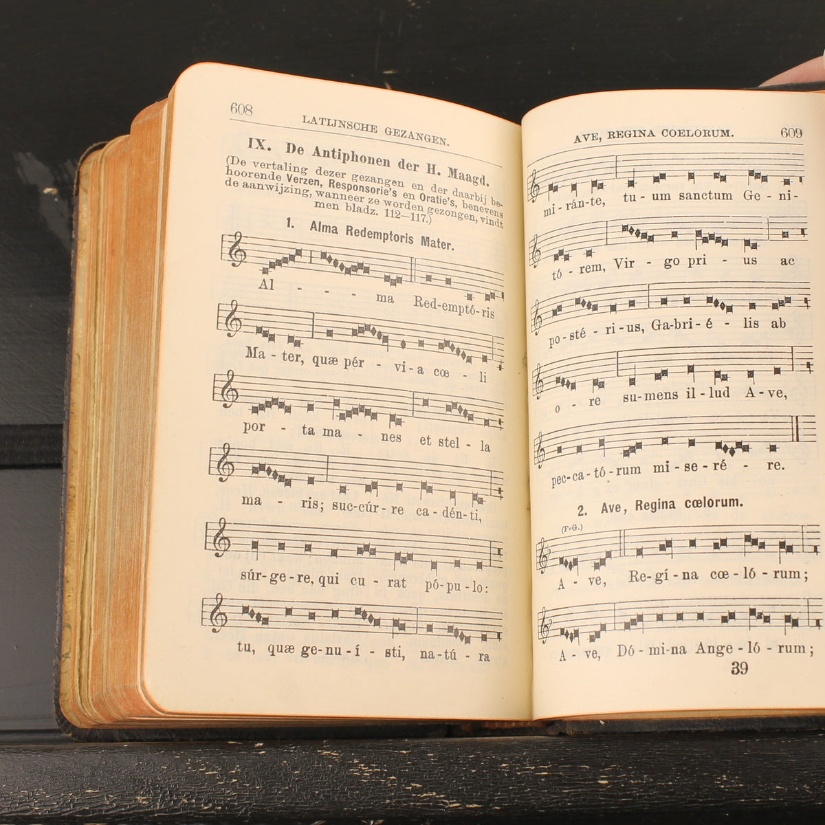 El Incensario de Oro - Fr. Eppink - Libro de oraciones antiguo en cuero 1907