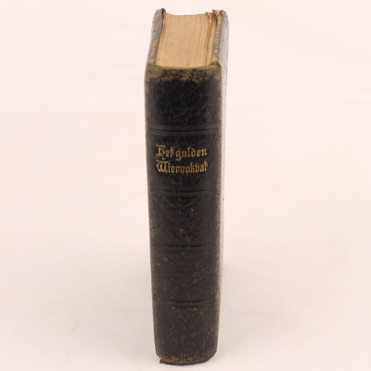 El Incensario de Oro - Fr. Eppink - Libro de oraciones antiguo en cuero 1907