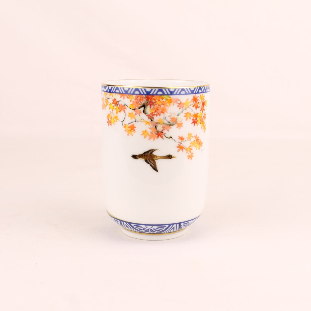 Franklin Porcelain Japanese Teacup | Kachō Jūnikagetsu | 1985