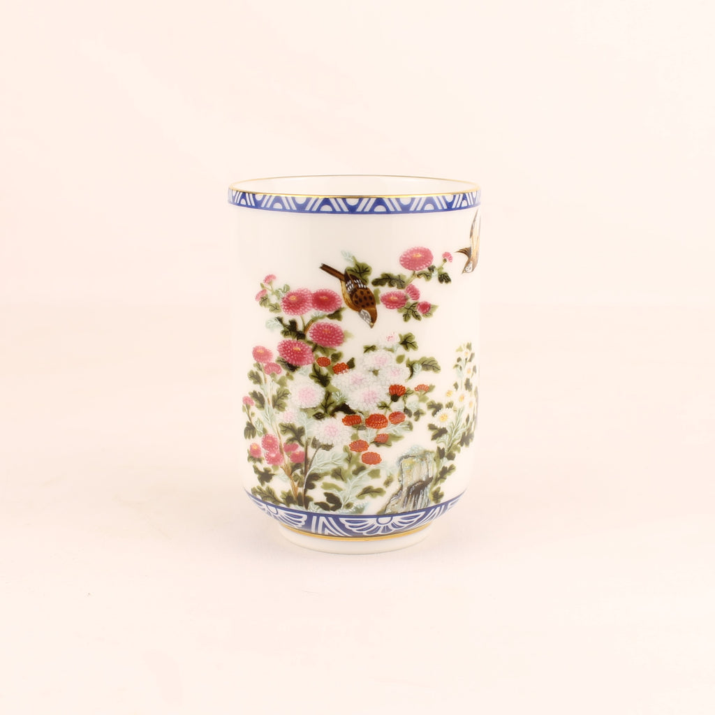Franklin Porcelain Japanische Teetasse | Kachō Jūnikagetsu | 1985