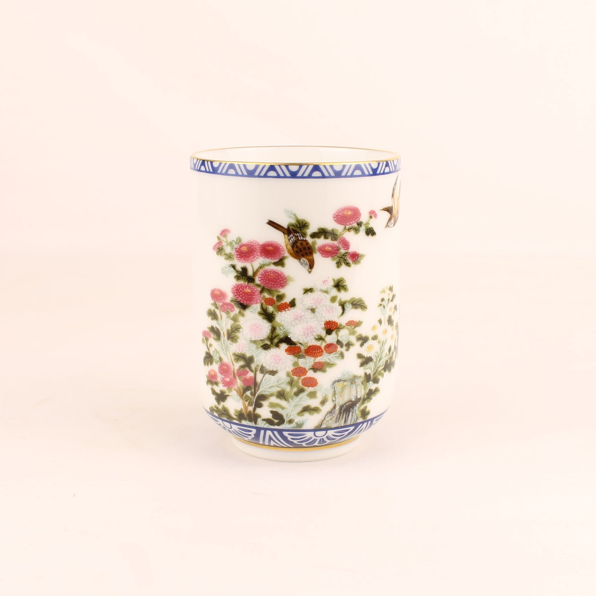 Franklin Porcelain Japanische Teetasse | Kachō Jūnikagetsu | 1985