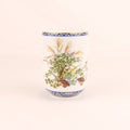 Taza de té japonesa Franklin Porcelain | Kachō Jūnikagetsu | 1985