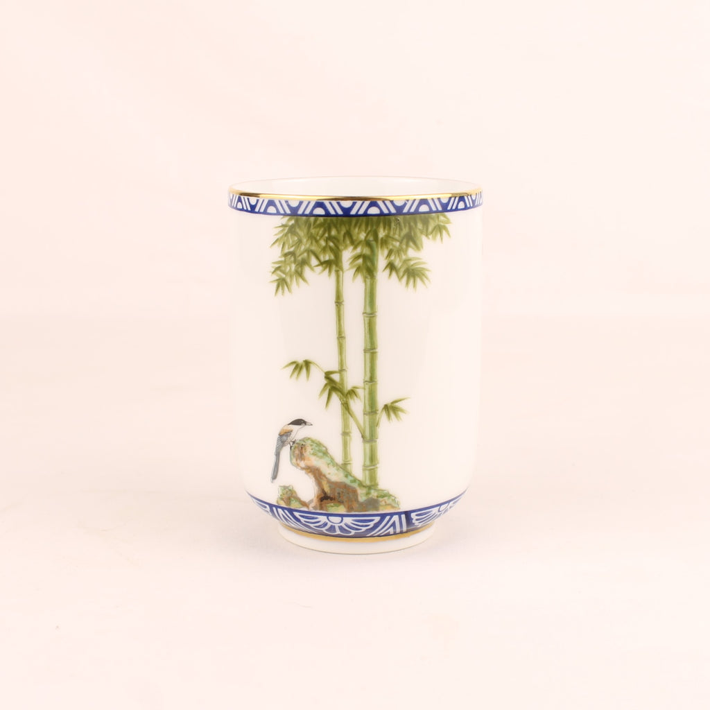 Tasse à thé japonaise Franklin Porcelain | Kachō Jūnikagetsu | 1985