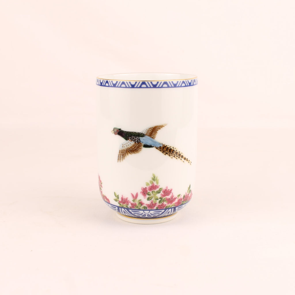 Taza de té japonesa Franklin Porcelain | Kachō Jūnikagetsu | 1985